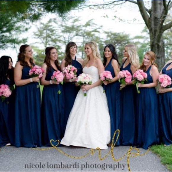 Navy Evening Gown - Picture 5 of 5